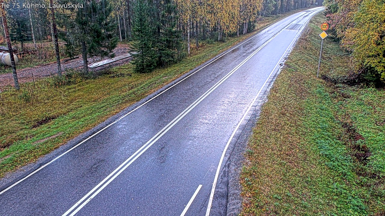 Kelikamerat Kuva Tie 75 Kuhmo, Lauvuskylä, Kuhmo, Kainuu