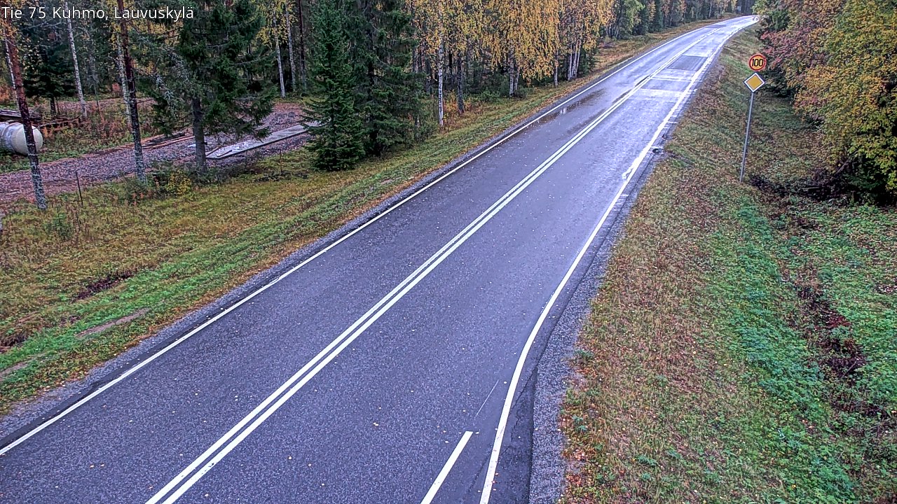 Kelikamerat Kuva Tie 75 Kuhmo, Lauvuskylä, Kuhmo, Kainuu