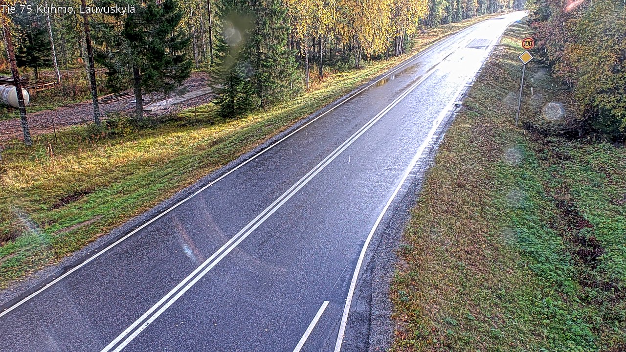 Kelikamerat Kuva Tie 75 Kuhmo, Lauvuskylä, Kuhmo, Kainuu