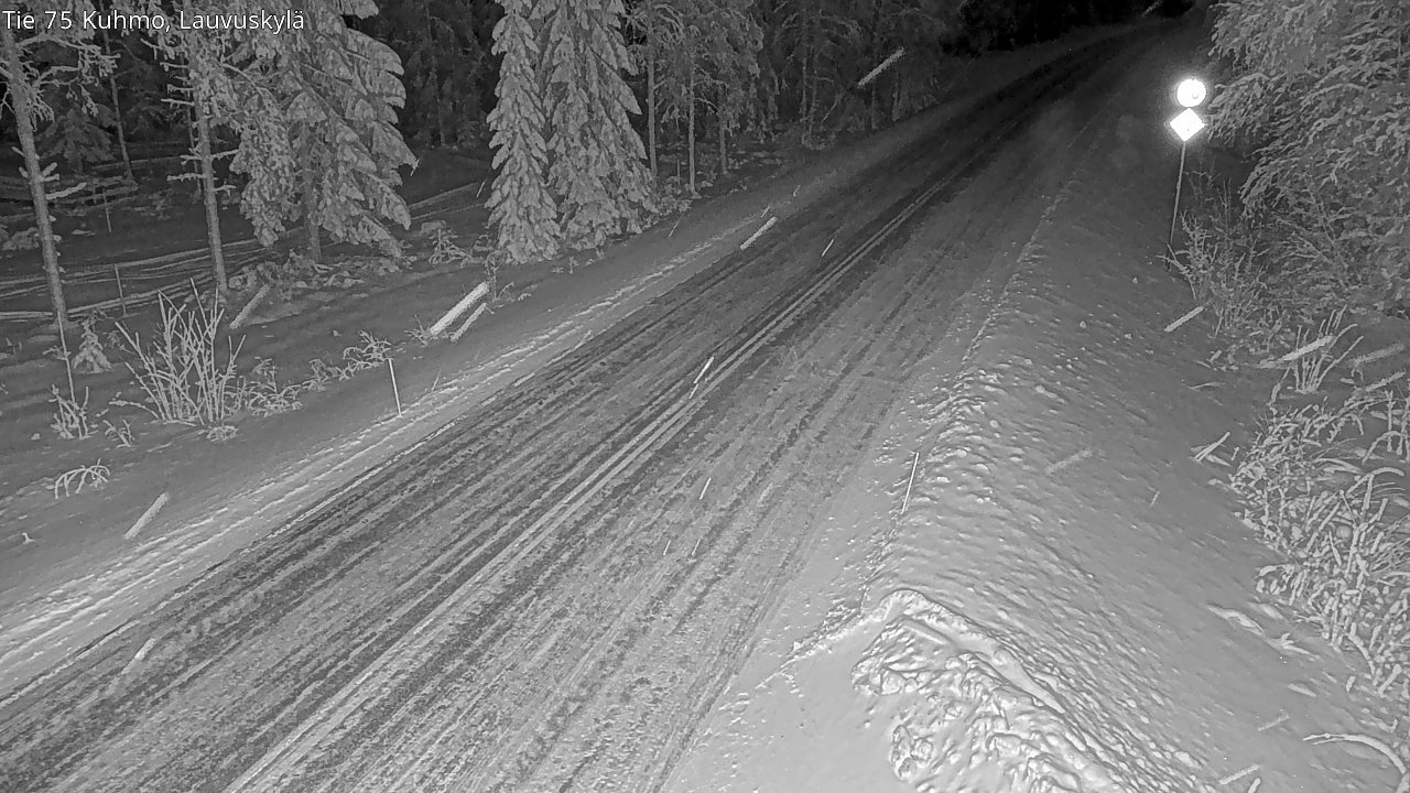 Kelikamerat Kuva Tie 75 Kuhmo, Lauvuskylä, Kuhmo, Kainuu