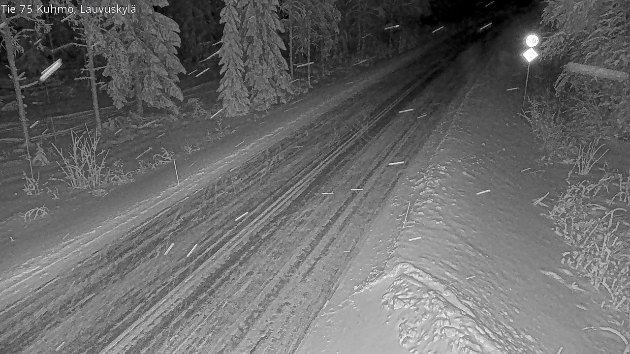 Kelikamerat Kuva Tie 75 Kuhmo, Lauvuskylä, Kuhmo, Kainuu