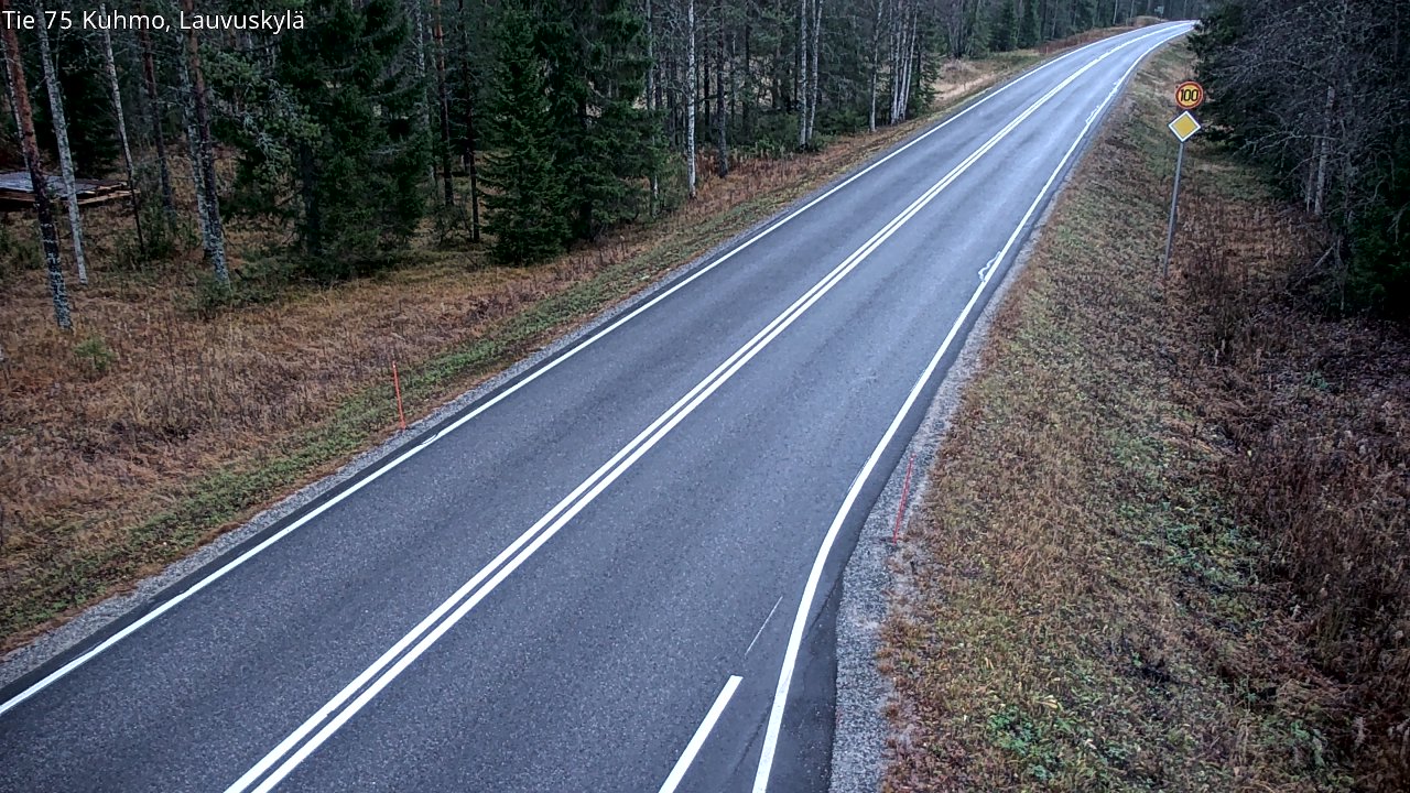 Kelikamerat Kuva Tie 75 Kuhmo, Lauvuskylä, Kuhmo, Kainuu