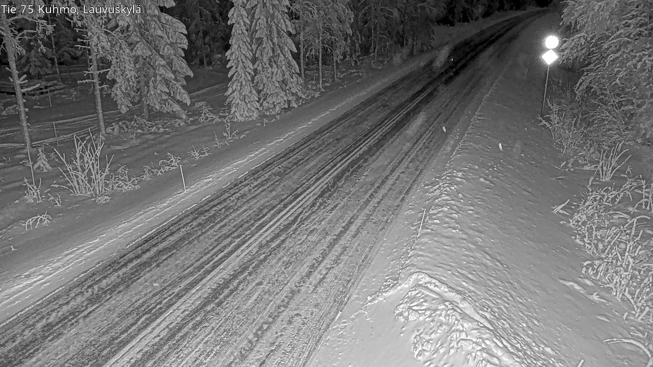 Kelikamerat Kuva Tie 75 Kuhmo, Lauvuskylä, Kuhmo, Kainuu