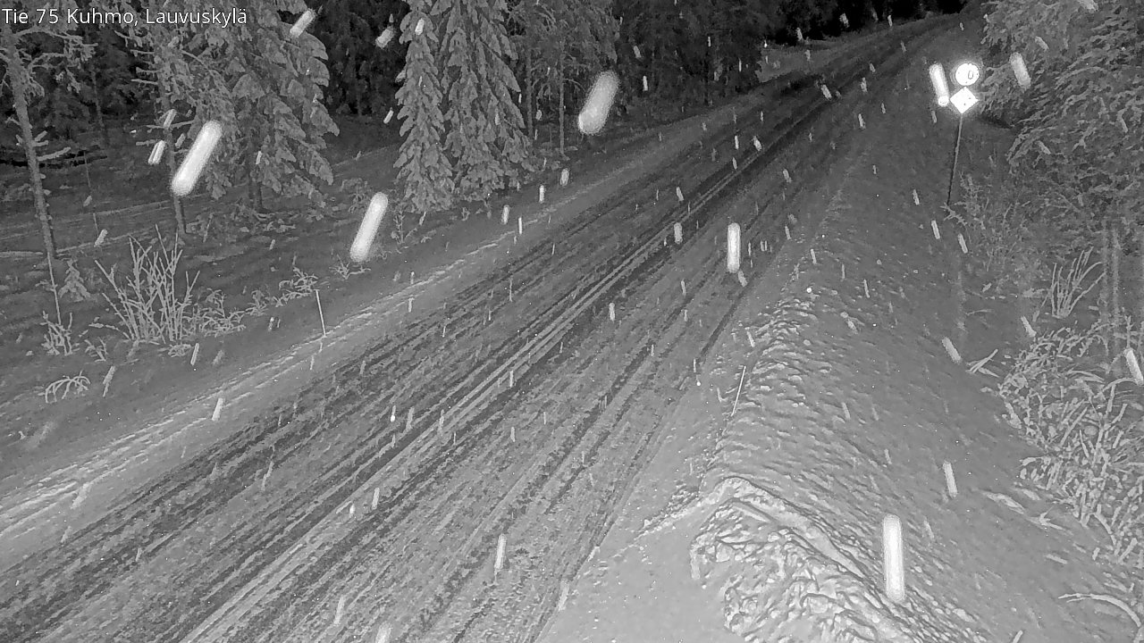 Kelikamerat Kuva Tie 75 Kuhmo, Lauvuskylä, Kuhmo, Kainuu