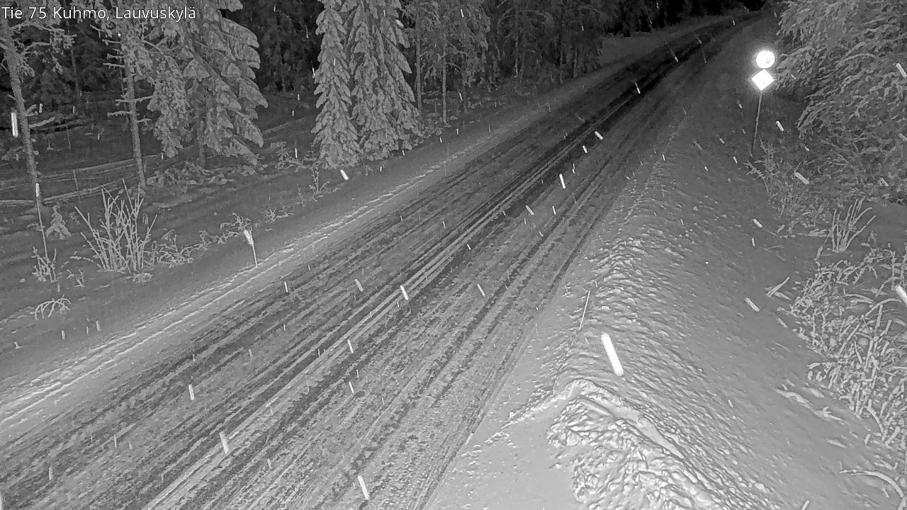 Kelikamerat Kuva Tie 75 Kuhmo, Lauvuskylä, Kuhmo, Kainuu