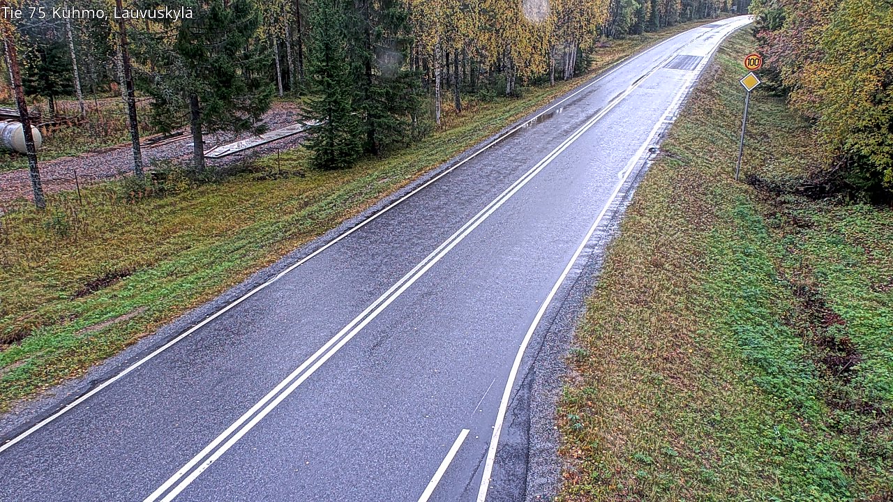 Kelikamerat Kuva Tie 75 Kuhmo, Lauvuskylä, Kuhmo, Kainuu