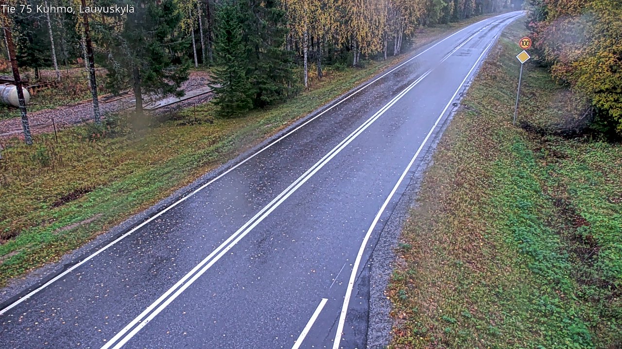 Kelikamerat Kuva Tie 75 Kuhmo, Lauvuskylä, Kuhmo, Kainuu