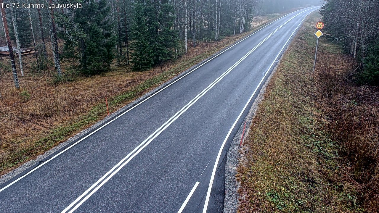 Kelikamerat Kuva Tie 75 Kuhmo, Lauvuskylä, Kuhmo, Kainuu