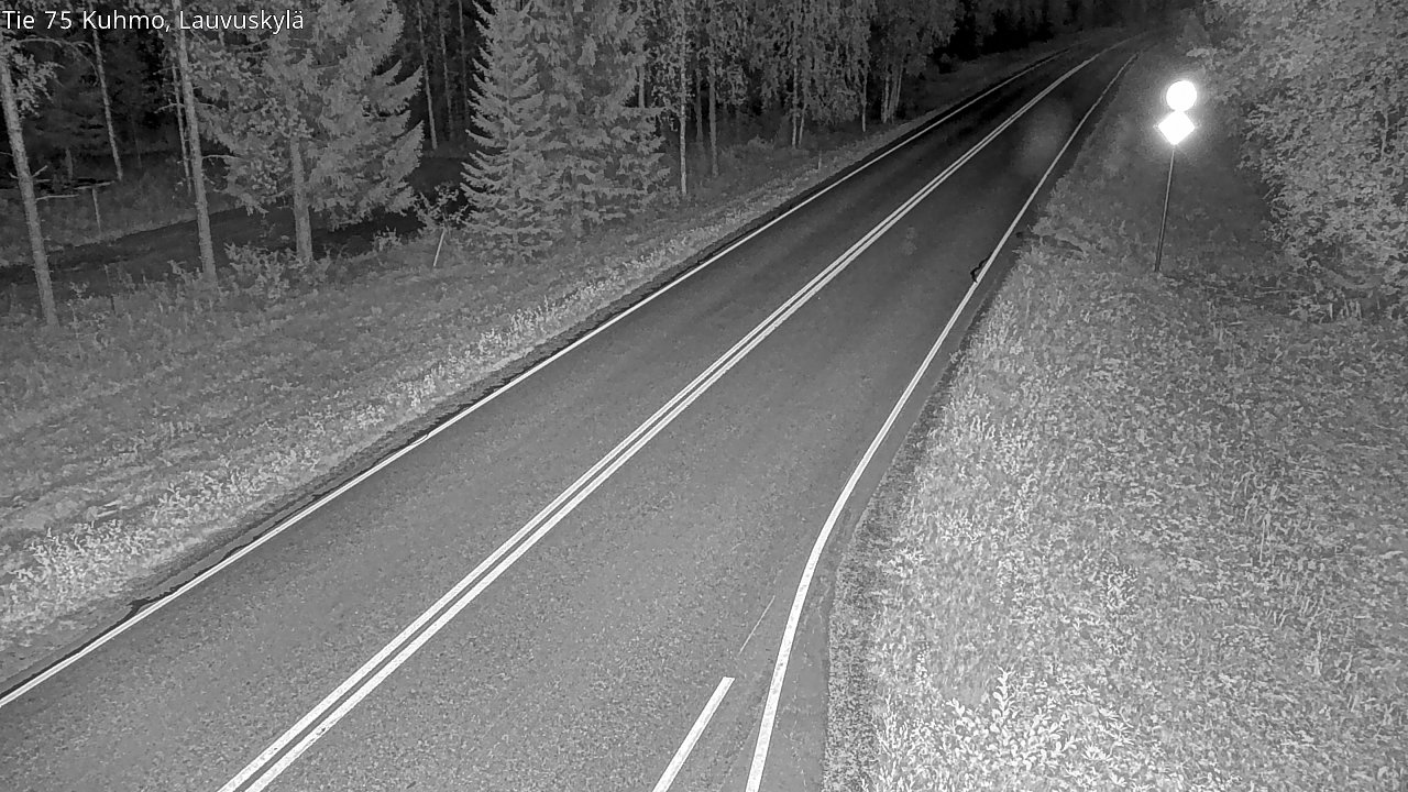 Kelikamerat Kuva Tie 75 Kuhmo, Lauvuskylä, Kuhmo, Kainuu