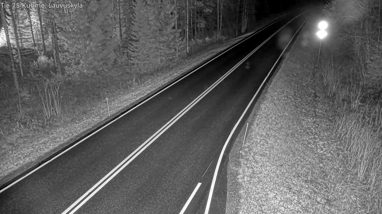 Kelikamerat Kuva Tie 75 Kuhmo, Lauvuskylä, Kuhmo, Kainuu