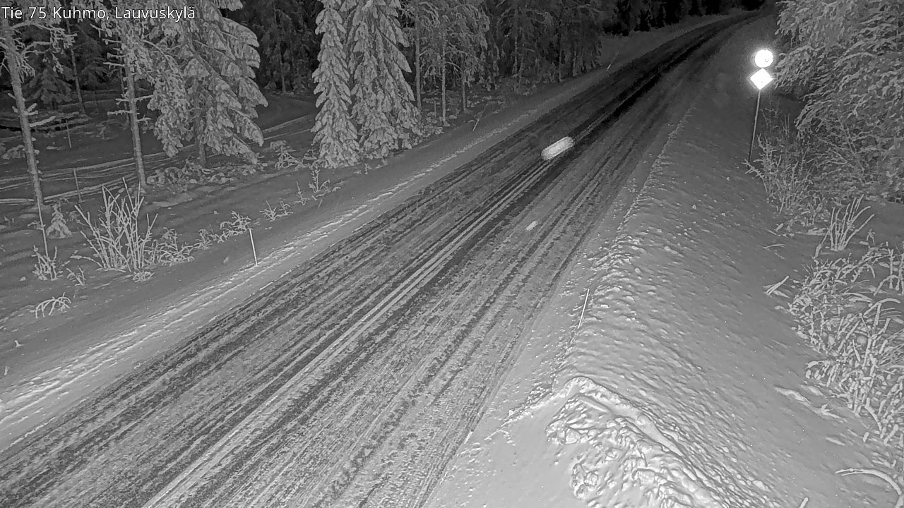 Kelikamerat Kuva Tie 75 Kuhmo, Lauvuskylä, Kuhmo, Kainuu