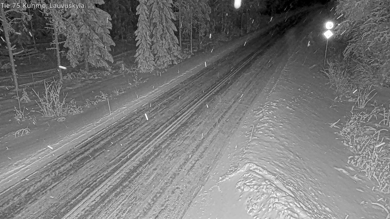 Kelikamerat Kuva Tie 75 Kuhmo, Lauvuskylä, Kuhmo, Kainuu