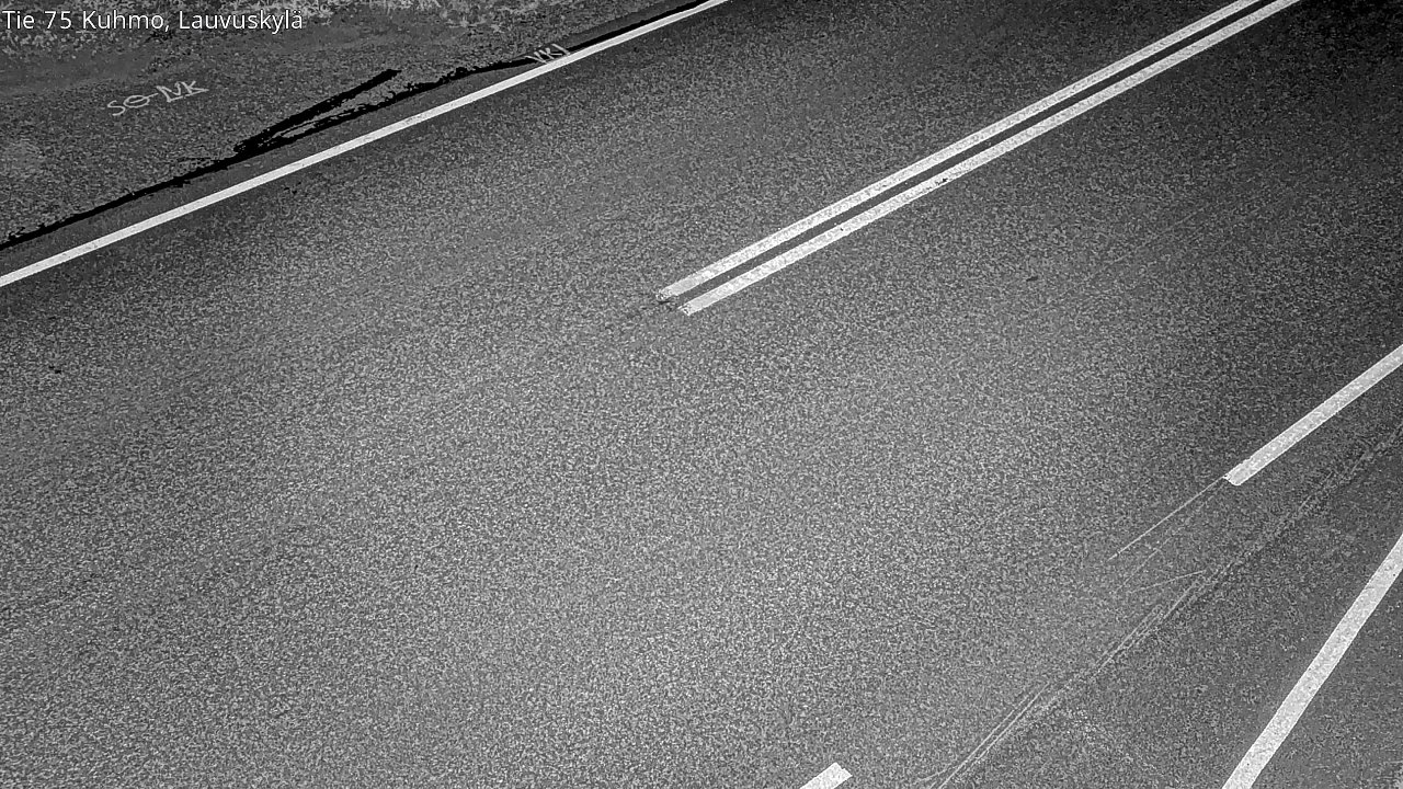 Weather Camera Image Road 75 Kuhmo, Lauvuskylä, Kuhmo, Kainuu