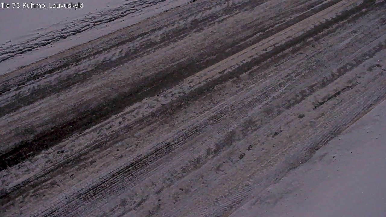 Weather Camera Image Road 75 Kuhmo, Lauvuskylä, Kuhmo, Kainuu