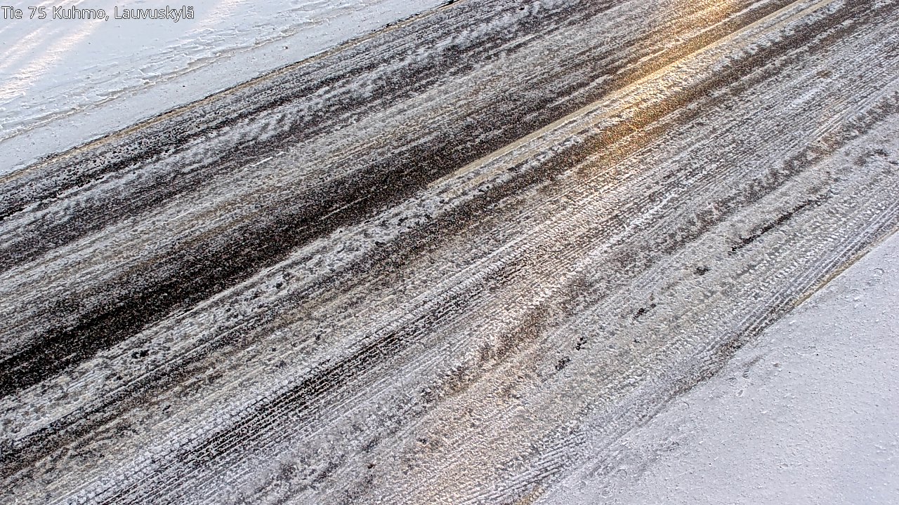 Kelikamerat Kuva Tie 75 Kuhmo, Lauvuskylä, Kuhmo, Kainuu