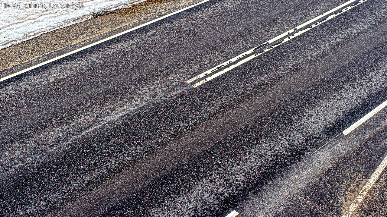 Weather Camera Image Road 75 Kuhmo, Lauvuskylä, Kuhmo, Kainuu