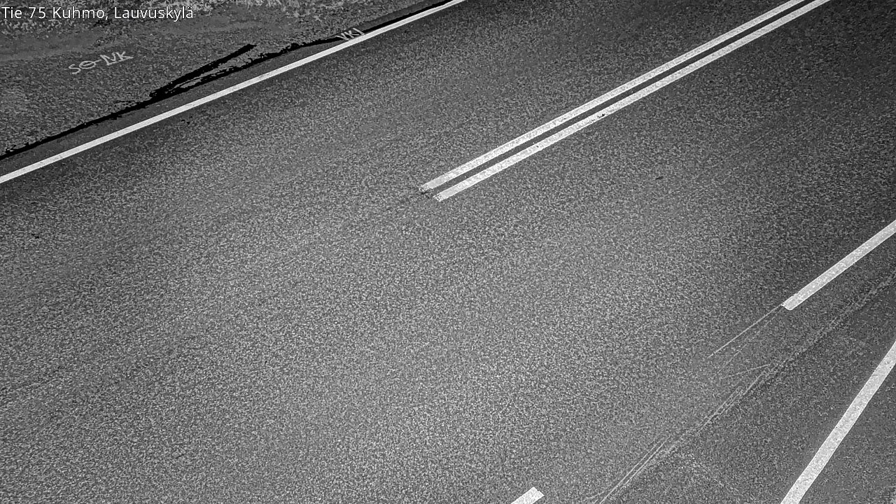 Weather Camera Image Road 75 Kuhmo, Lauvuskylä, Kuhmo, Kainuu