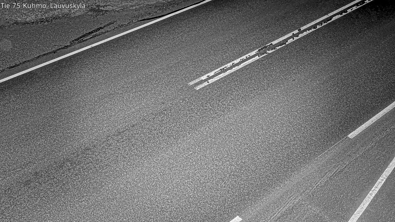 Weather Camera Image Road 75 Kuhmo, Lauvuskylä, Kuhmo, Kainuu