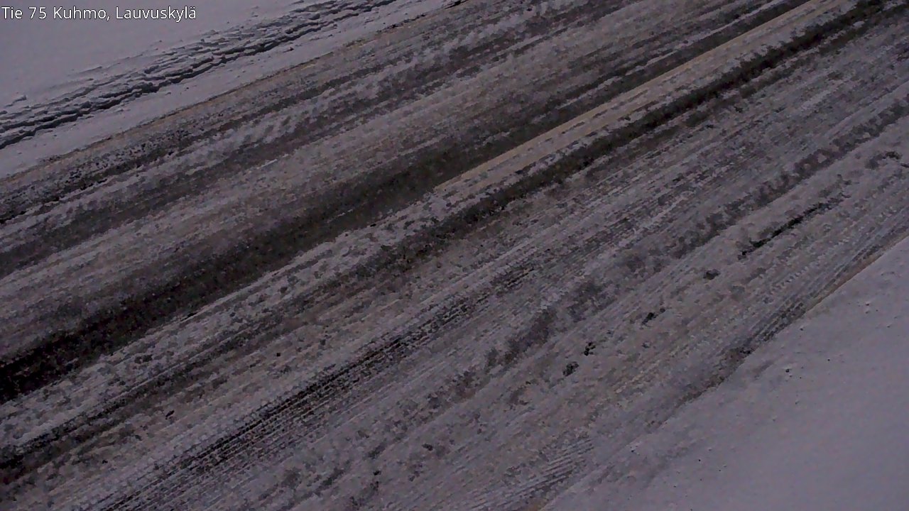 Weather Camera Image Road 75 Kuhmo, Lauvuskylä, Kuhmo, Kainuu