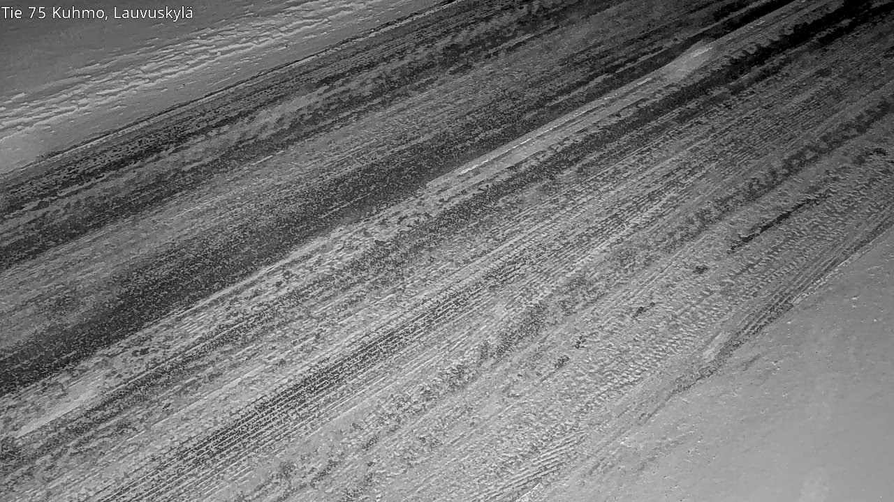 Weather Camera Image Road 75 Kuhmo, Lauvuskylä, Kuhmo, Kainuu