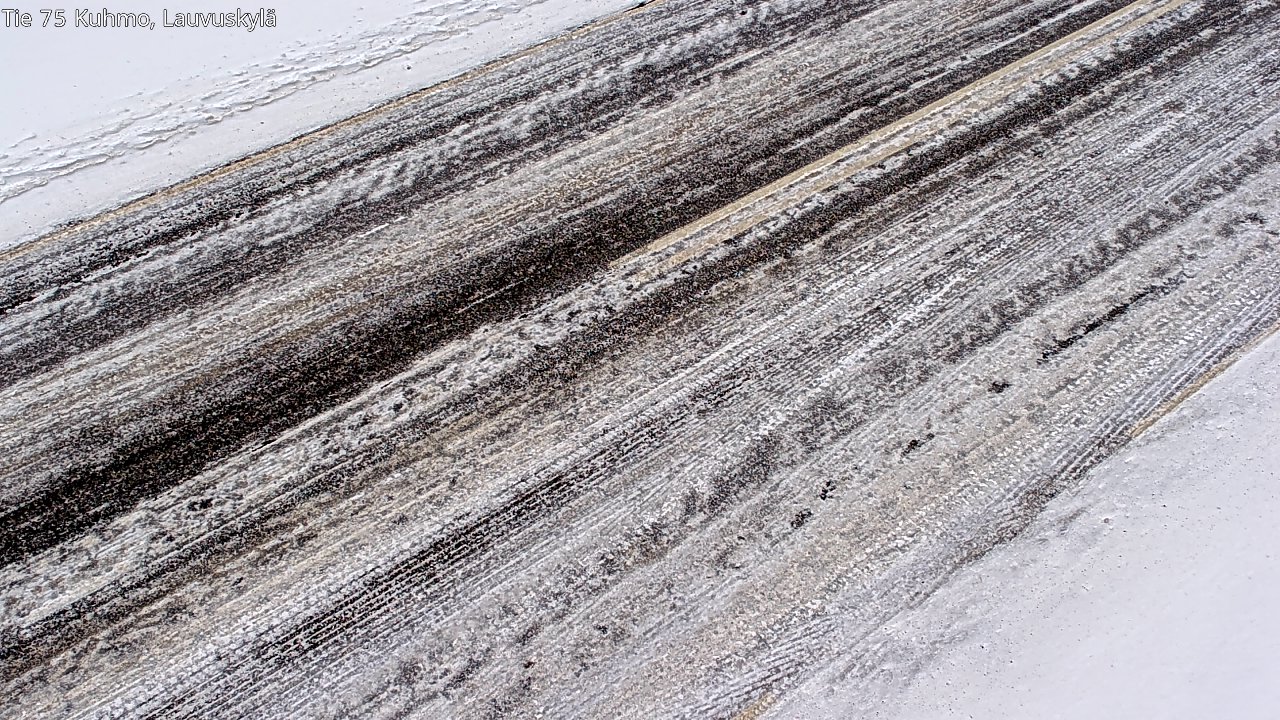 Weather Camera Image Road 75 Kuhmo, Lauvuskylä, Kuhmo, Kainuu