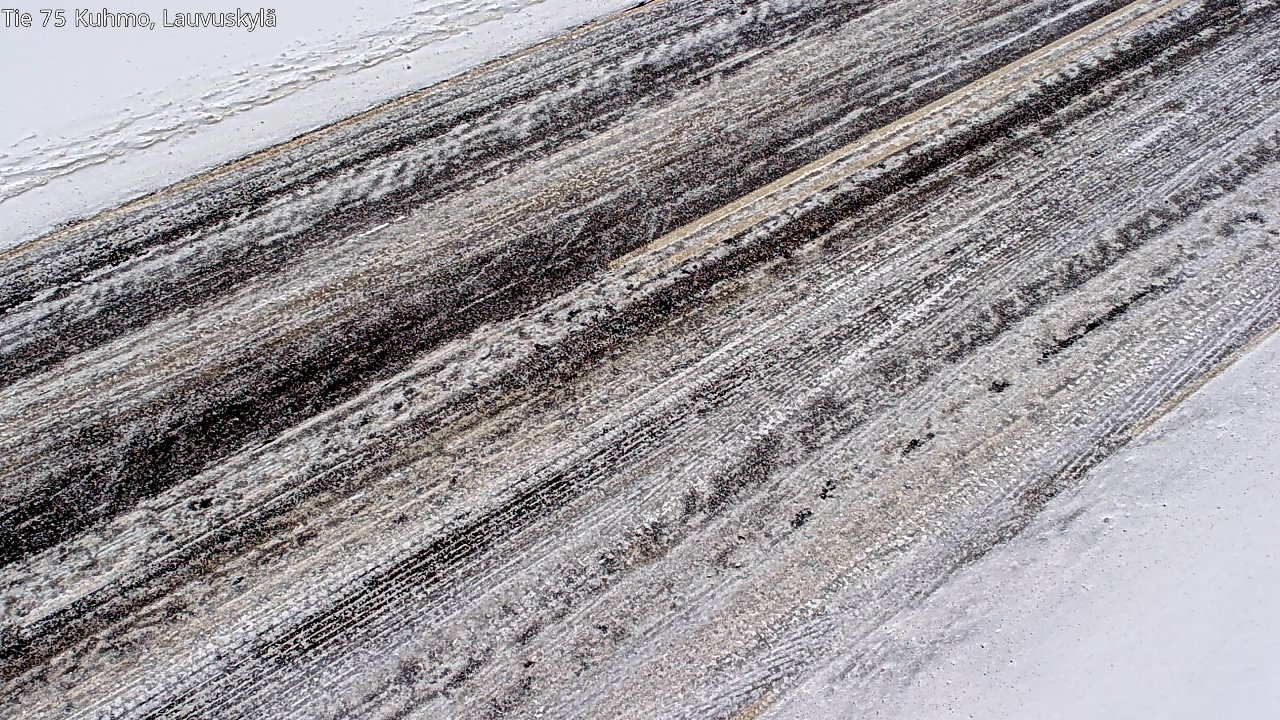 Weather Camera Image Road 75 Kuhmo, Lauvuskylä, Kuhmo, Kainuu