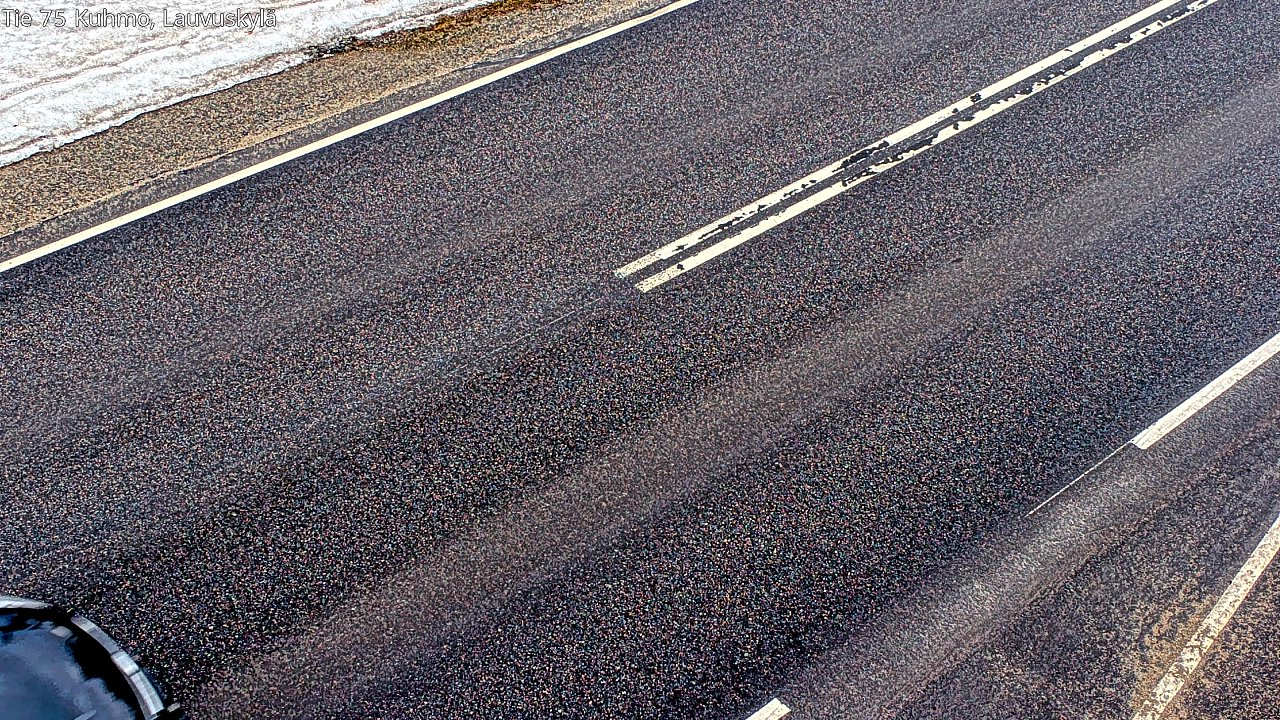 Weather Camera Image Road 75 Kuhmo, Lauvuskylä, Kuhmo, Kainuu