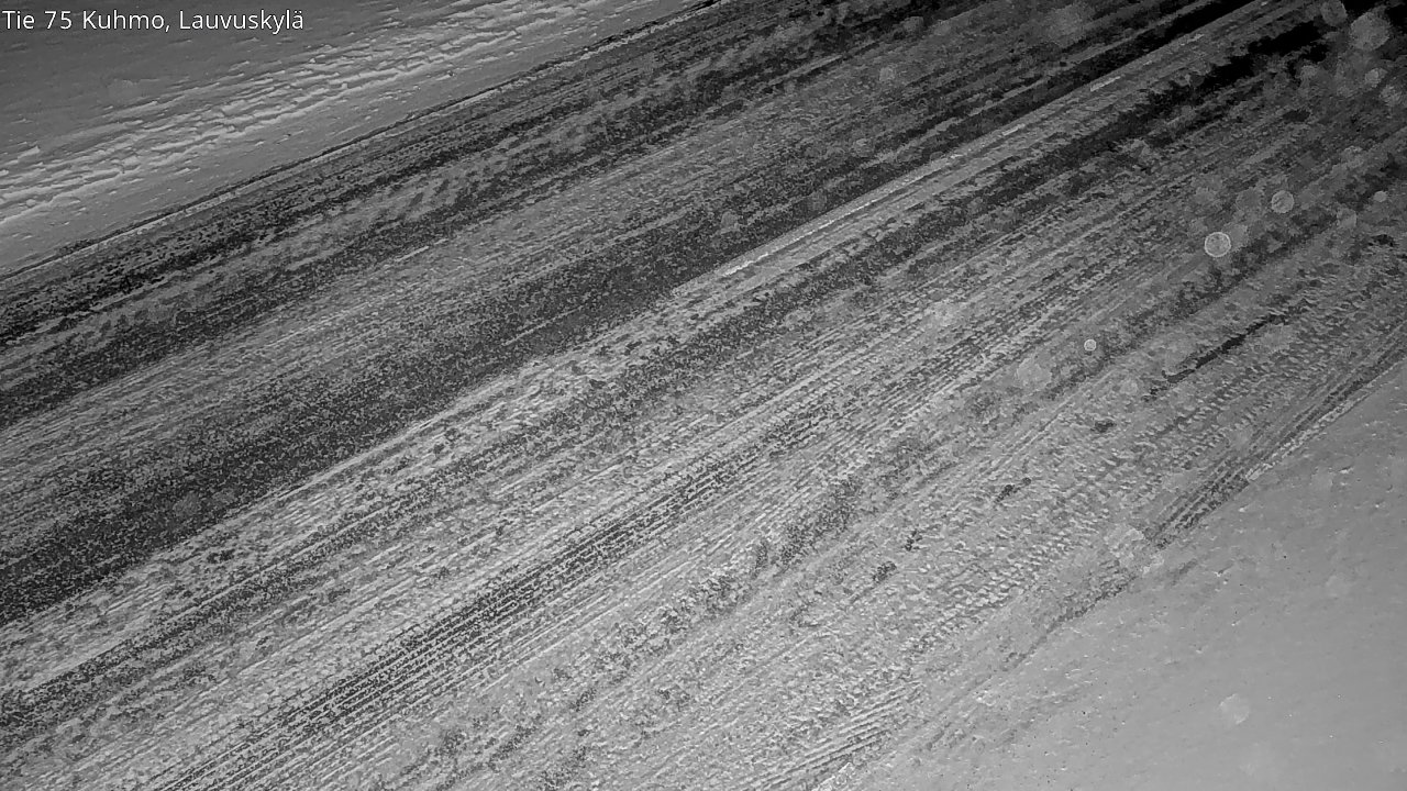 Weather Camera Image Road 75 Kuhmo, Lauvuskylä, Kuhmo, Kainuu