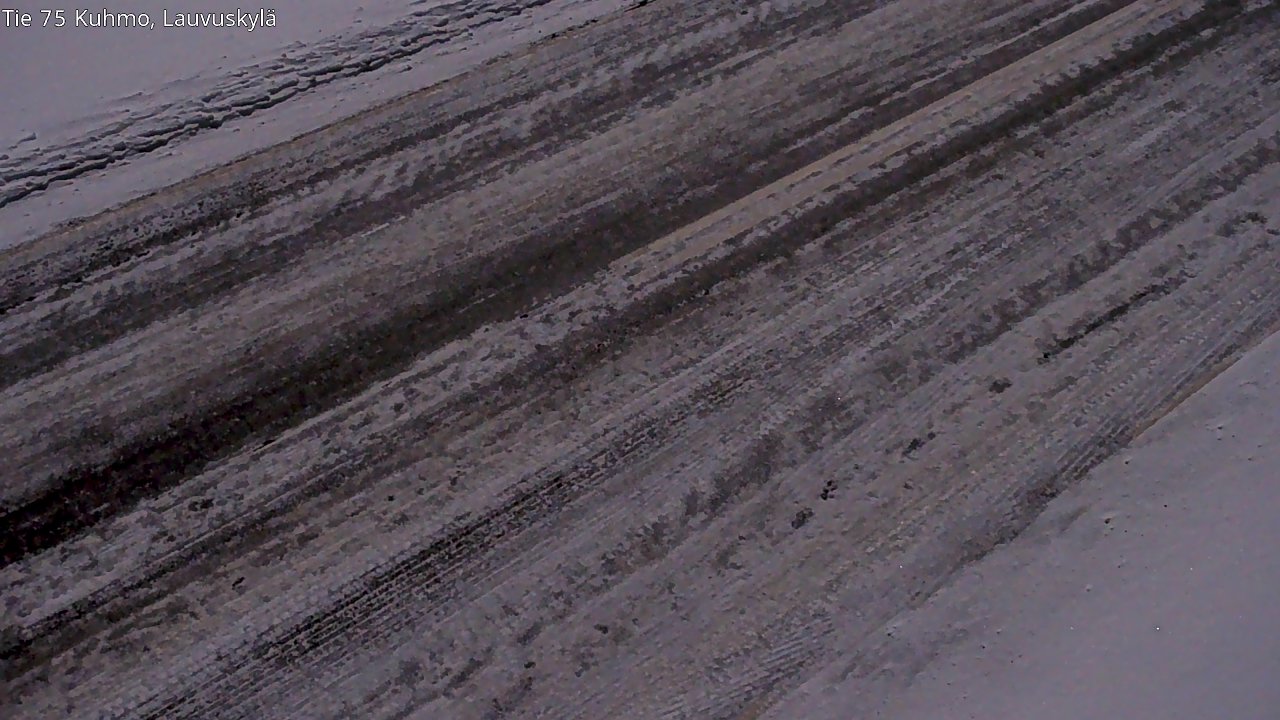 Weather Camera Image Road 75 Kuhmo, Lauvuskylä, Kuhmo, Kainuu