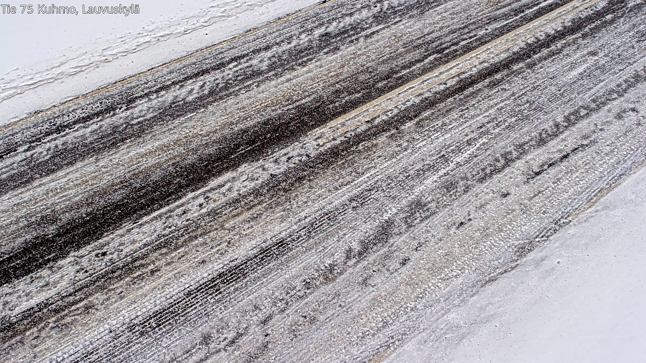 Weather Camera Image Road 75 Kuhmo, Lauvuskylä, Kuhmo, Kainuu