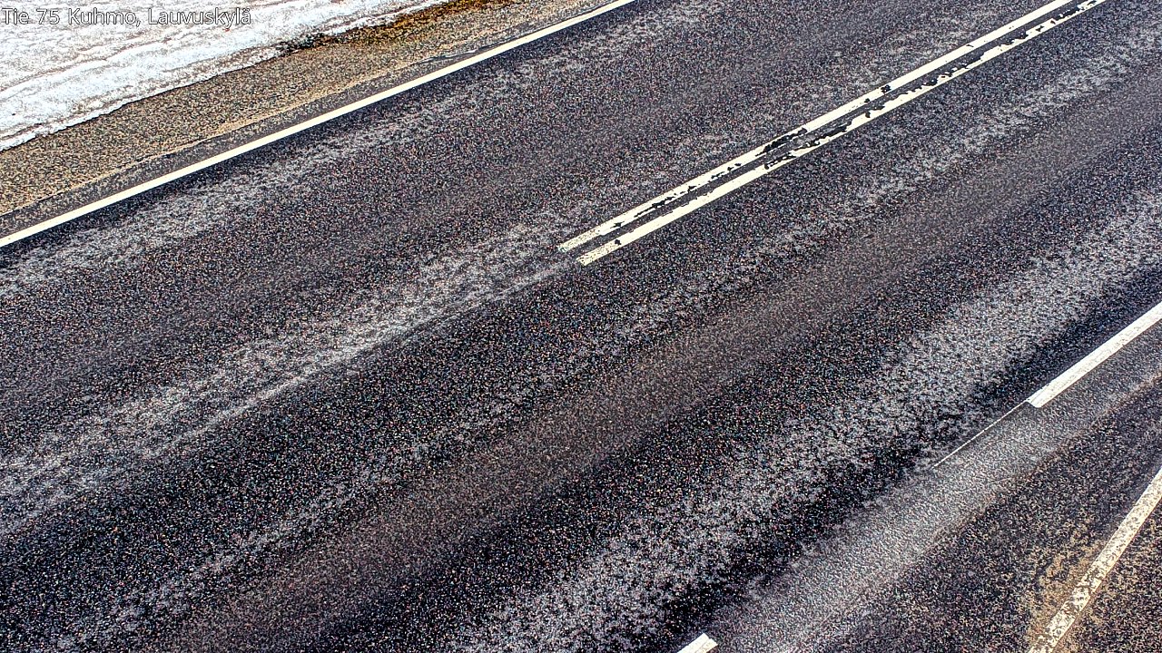 Weather Camera Image Road 75 Kuhmo, Lauvuskylä, Kuhmo, Kainuu