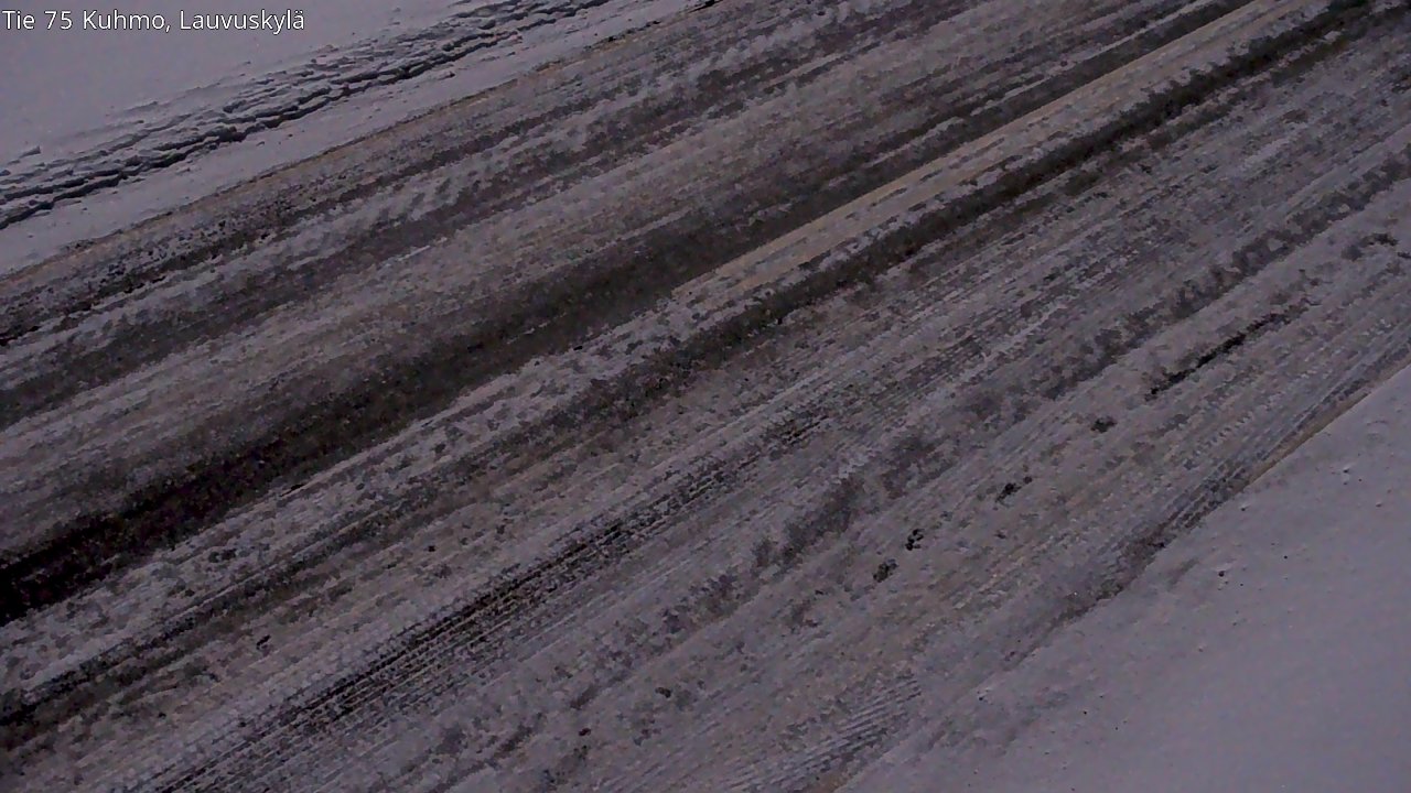 Weather Camera Image Road 75 Kuhmo, Lauvuskylä, Kuhmo, Kainuu