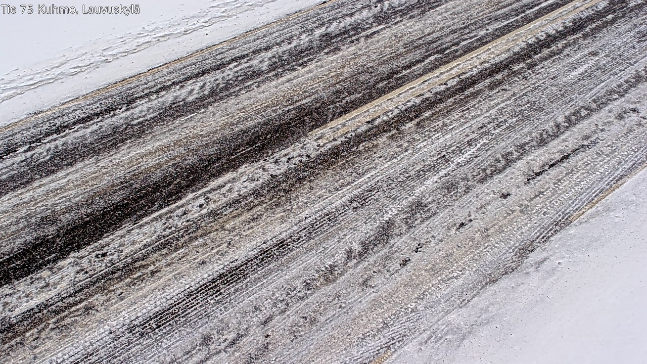 Weather Camera Image Road 75 Kuhmo, Lauvuskylä, Kuhmo, Kainuu