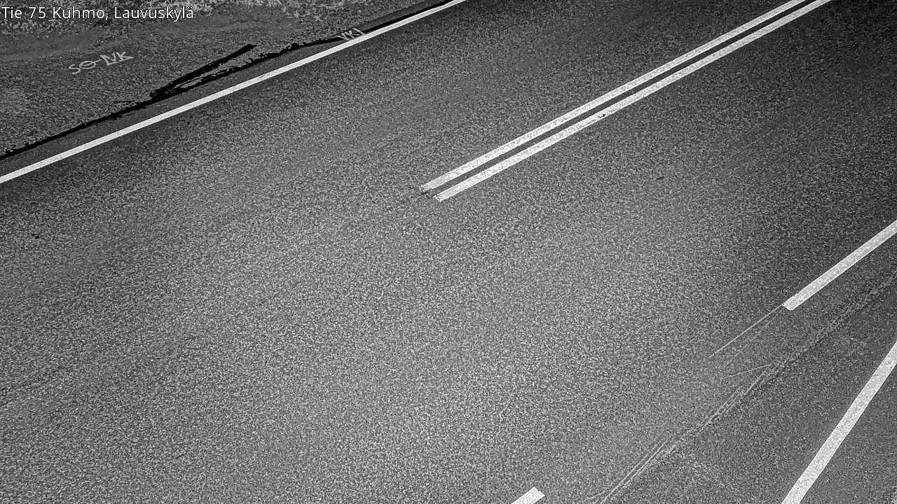Weather Camera Image Road 75 Kuhmo, Lauvuskylä, Kuhmo, Kainuu