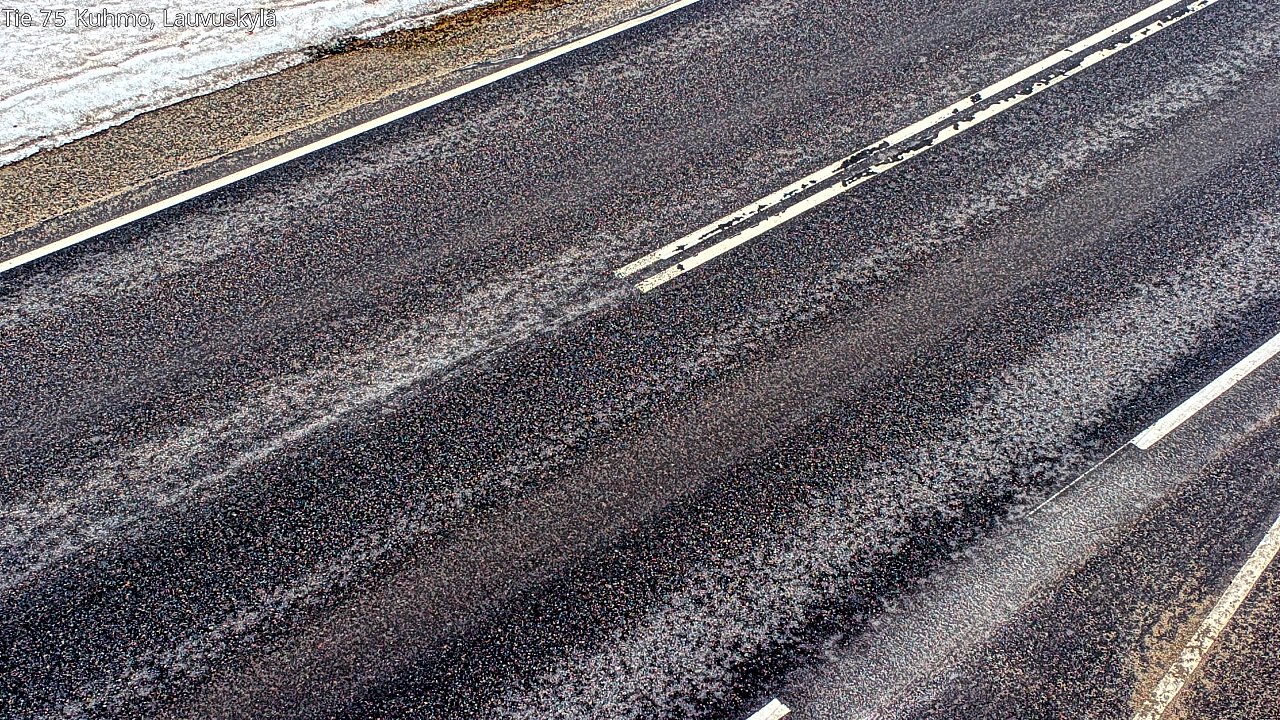 Weather Camera Image Road 75 Kuhmo, Lauvuskylä, Kuhmo, Kainuu