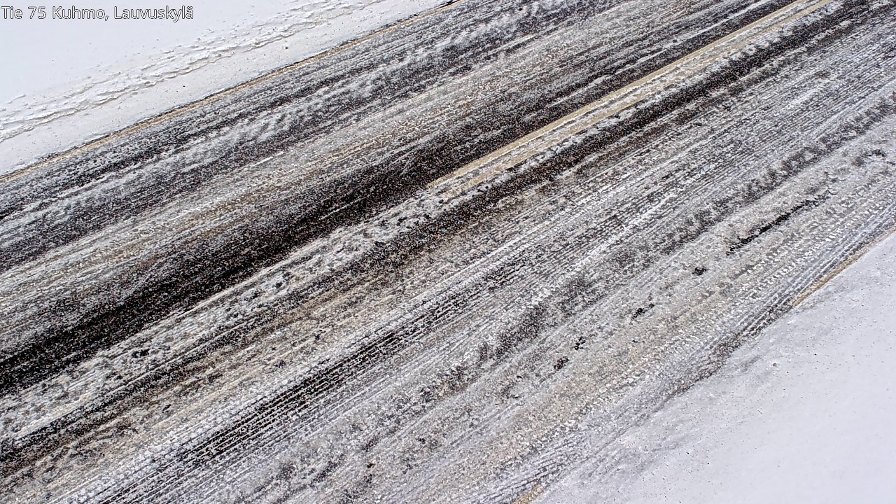 Weather Camera Image Road 75 Kuhmo, Lauvuskylä, Kuhmo, Kainuu