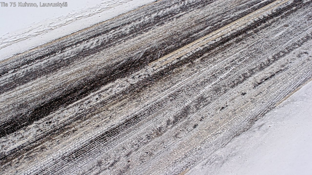 Weather Camera Image Road 75 Kuhmo, Lauvuskylä, Kuhmo, Kainuu