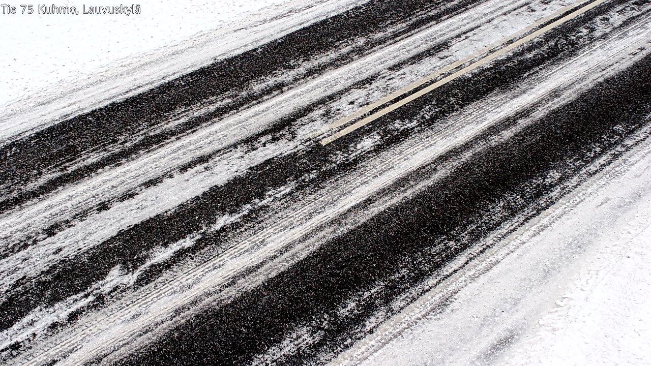 Kelikamerat Kuva Tie 75 Kuhmo, Lauvuskylä, Kuhmo, Kainuu