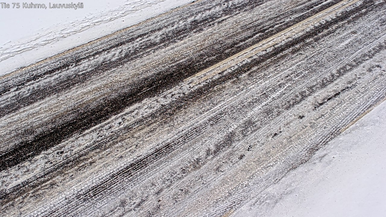 Weather Camera Image Road 75 Kuhmo, Lauvuskylä, Kuhmo, Kainuu