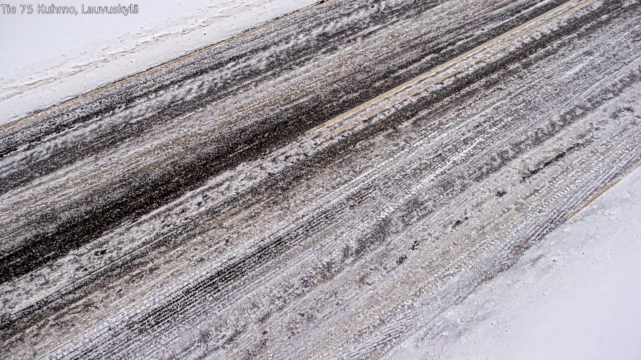 Weather Camera Image Road 75 Kuhmo, Lauvuskylä, Kuhmo, Kainuu