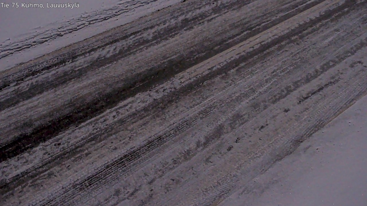 Weather Camera Image Road 75 Kuhmo, Lauvuskylä, Kuhmo, Kainuu