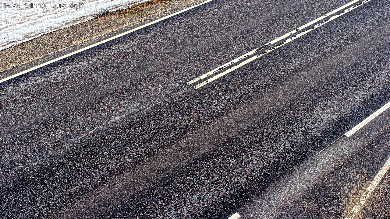 Weather Camera Image Road 75 Kuhmo, Lauvuskylä, Kuhmo, Kainuu