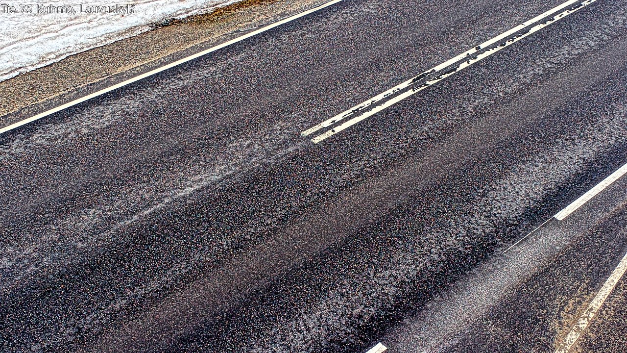 Weather Camera Image Road 75 Kuhmo, Lauvuskylä, Kuhmo, Kainuu