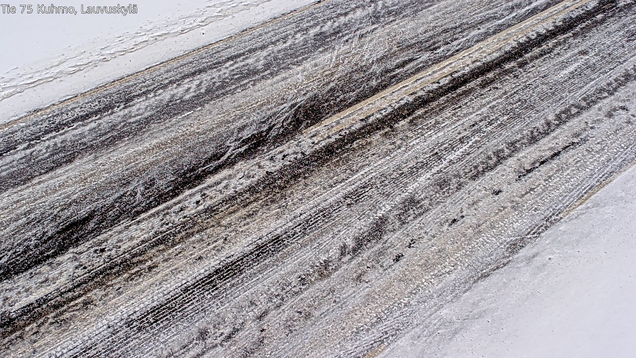 Weather Camera Image Road 75 Kuhmo, Lauvuskylä, Kuhmo, Kainuu