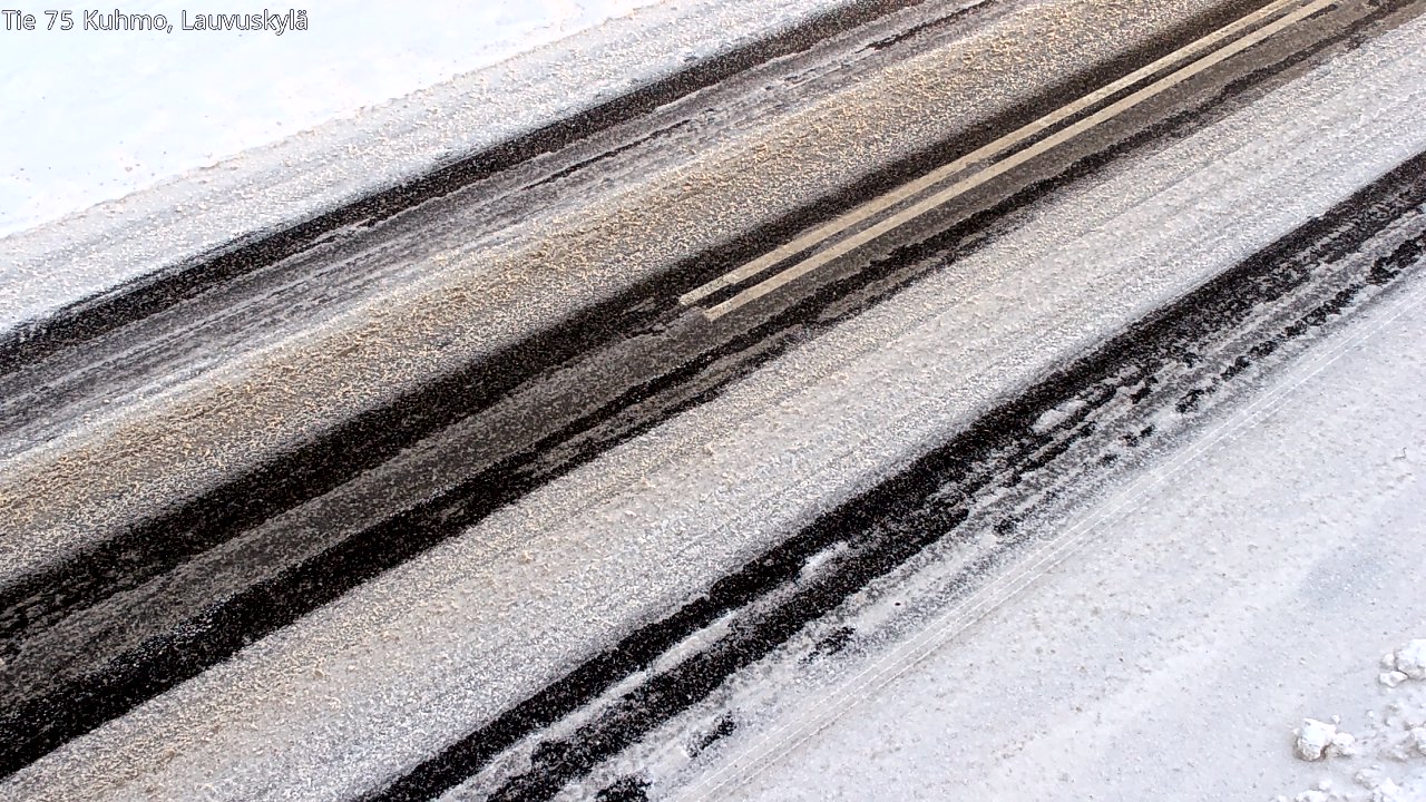 Weather Camera Image Road 75 Kuhmo, Lauvuskylä, Kuhmo, Kainuu