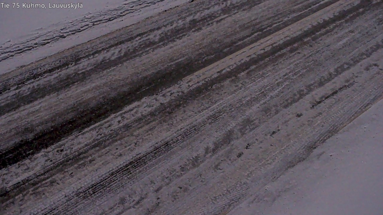 Weather Camera Image Road 75 Kuhmo, Lauvuskylä, Kuhmo, Kainuu