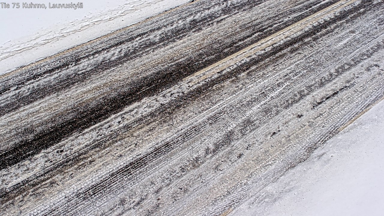 Weather Camera Image Road 75 Kuhmo, Lauvuskylä, Kuhmo, Kainuu