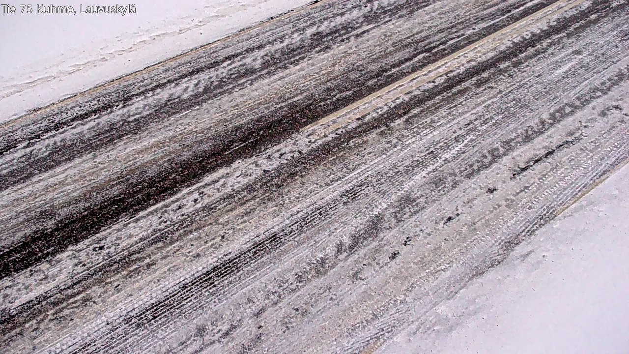 Weather Camera Image Road 75 Kuhmo, Lauvuskylä, Kuhmo, Kainuu