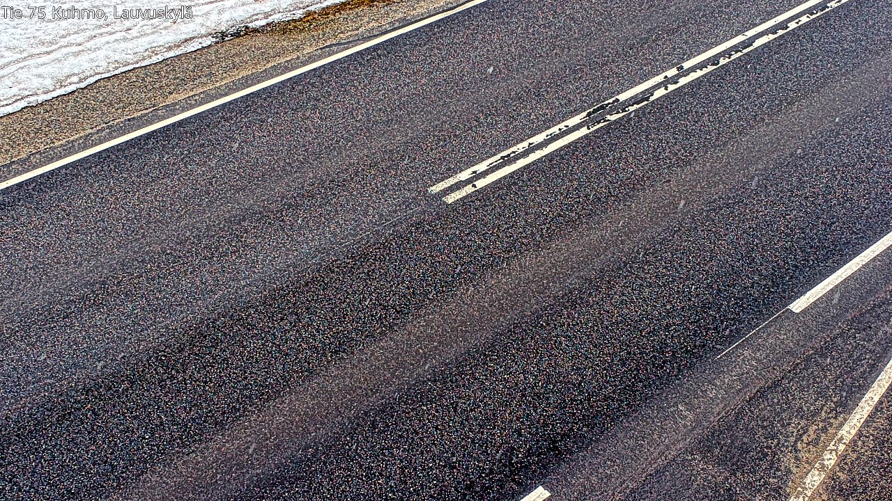 Weather Camera Image Road 75 Kuhmo, Lauvuskylä, Kuhmo, Kainuu