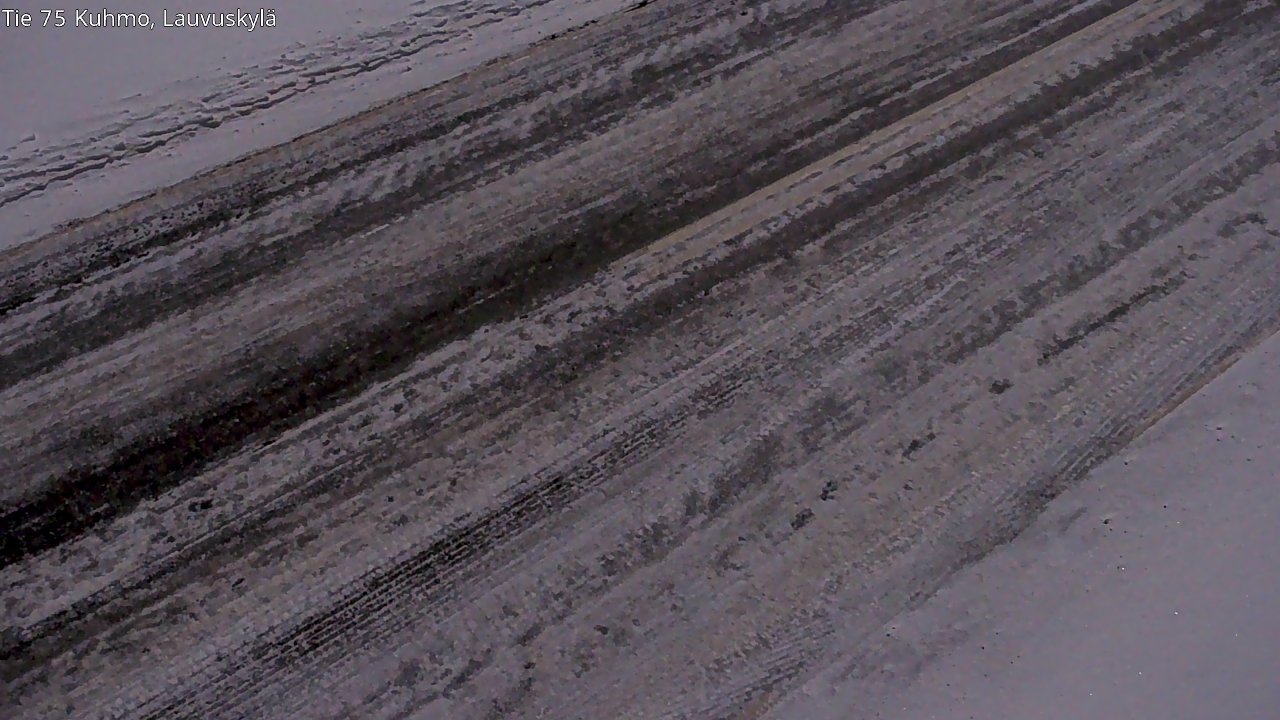 Weather Camera Image Road 75 Kuhmo, Lauvuskylä, Kuhmo, Kainuu